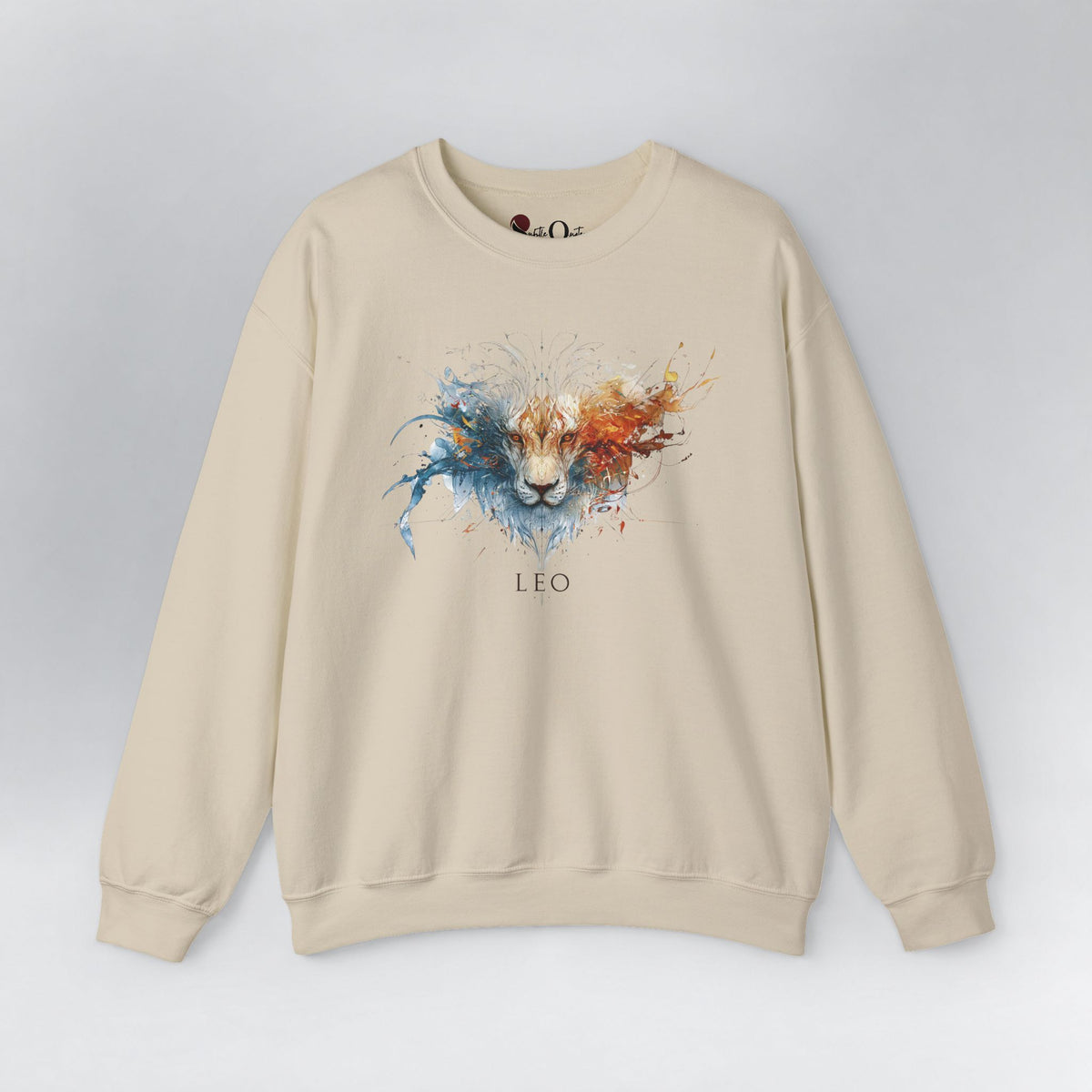 Leo Lion Zodiac Sweatshirt Sand Sweatshirt