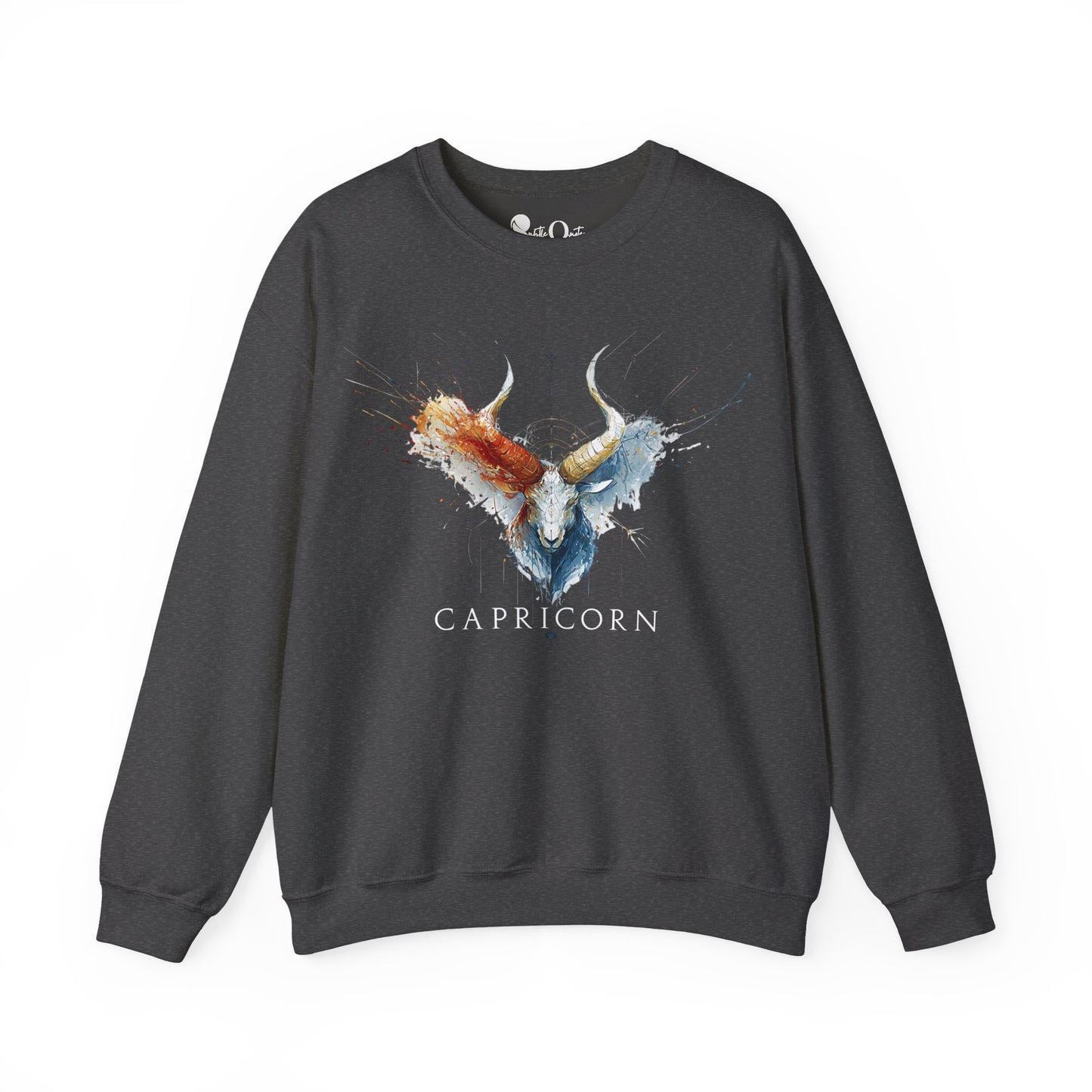 Capricorn Ibex Heavy Blend™ Crewneck Sweatshirt | Zodiac Line