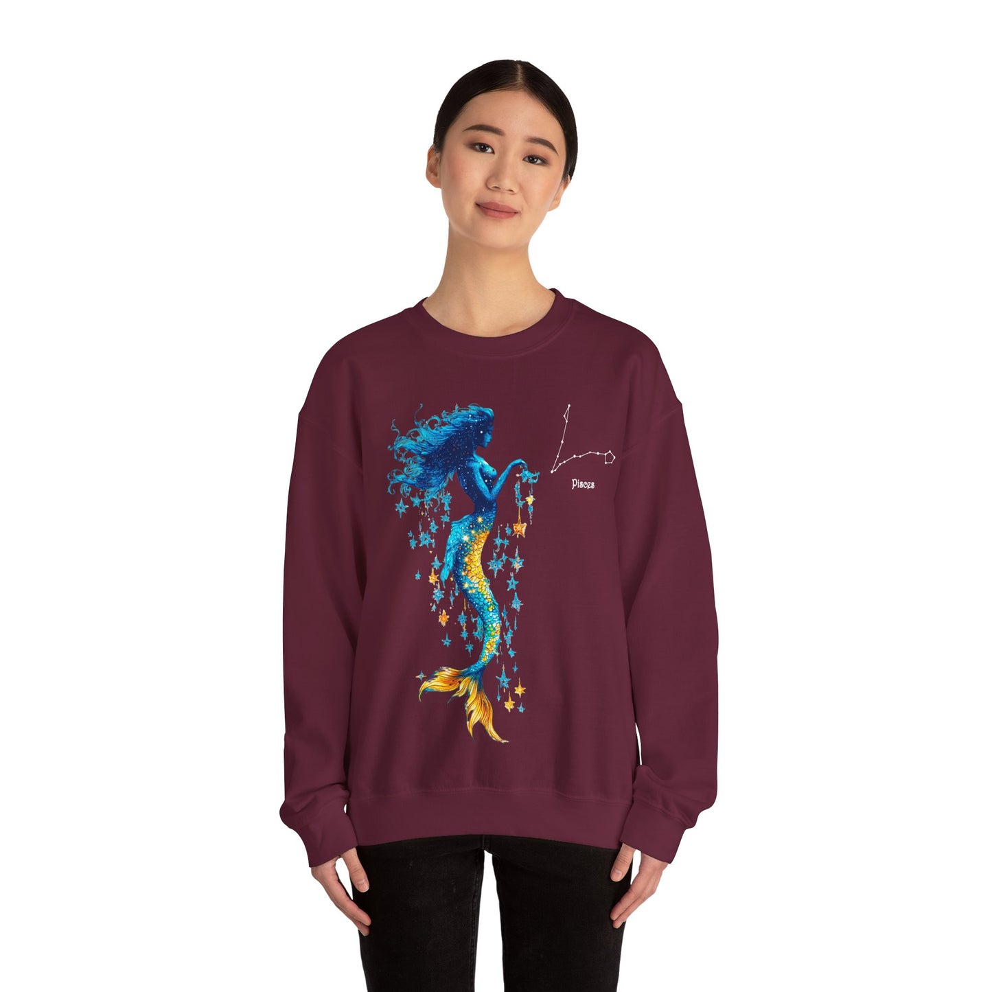 Pisces Heavy Blend™ Crewneck Sweatshirt | Zodiac Line