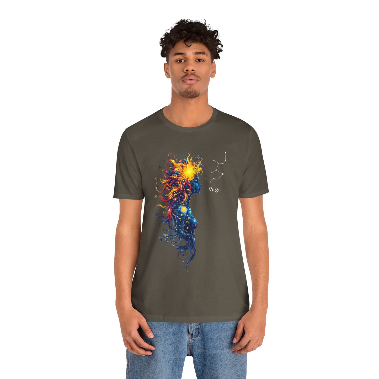 Virgo Goddess Astraea Dark | Zodiac Line
