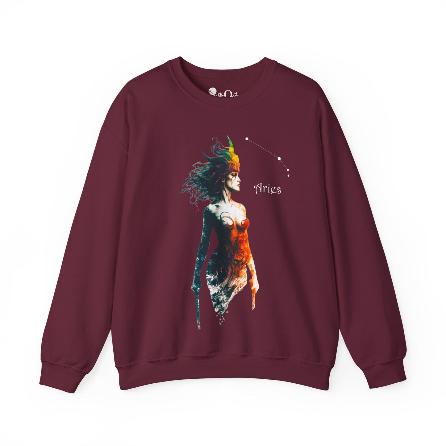 Aries Heavy Blend™ Crewneck Sweatshirt | Zodiac Line