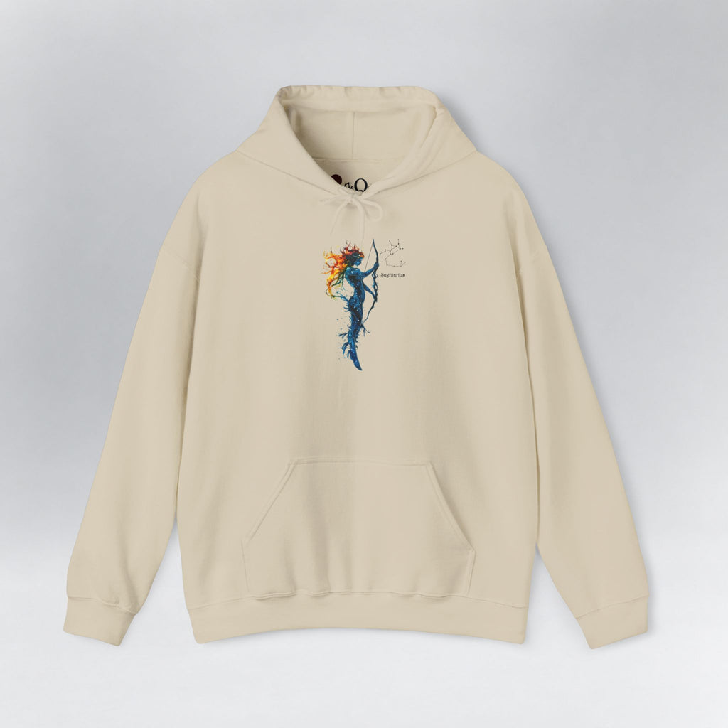 Sagittarius I Zodiac Hoodie Sand Hoodie
