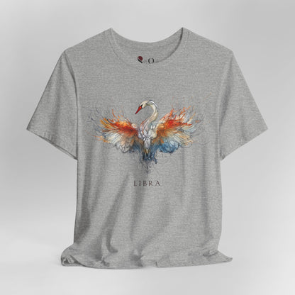 Libra Swan Zodiac T-Shirt