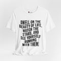 Dwell on Beauty | Marcus Aurelius White T-Shirt