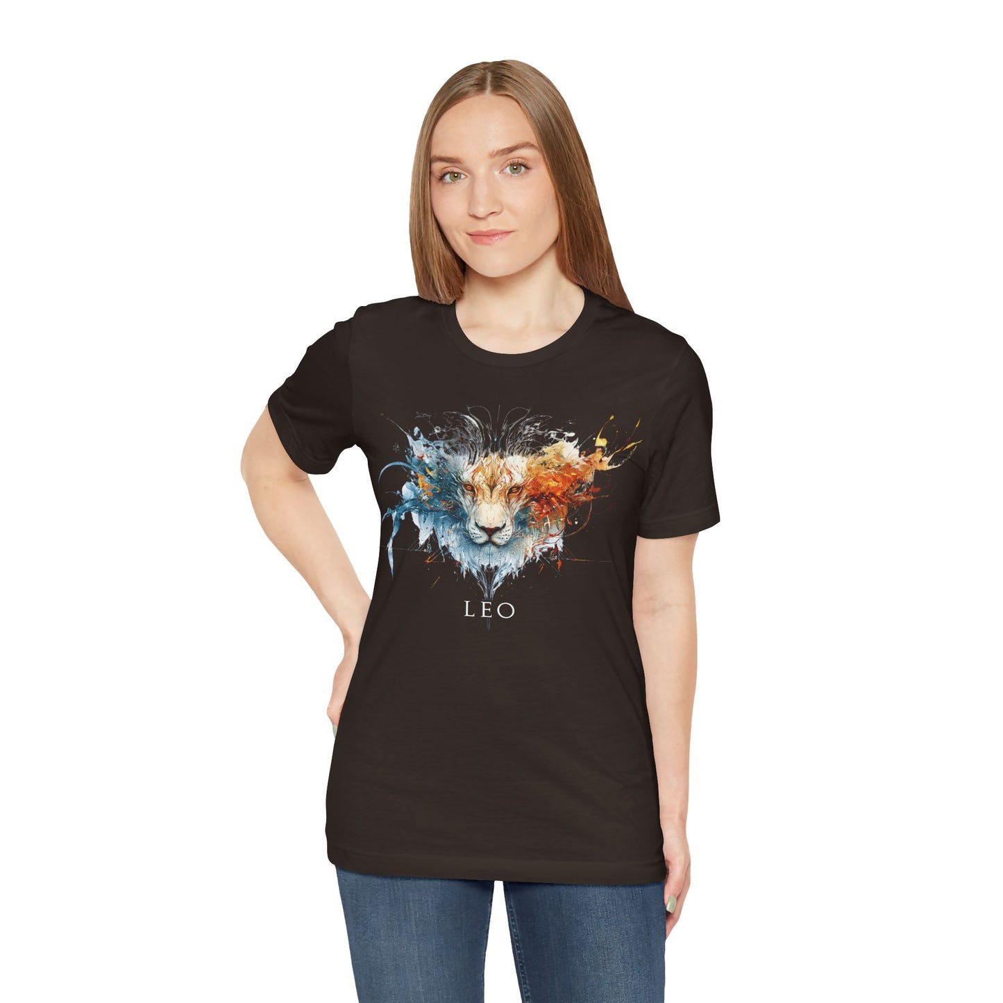 Leo Lion Dark | Zodiac Line