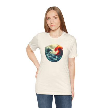 Elemental Harmony: Water and Fire