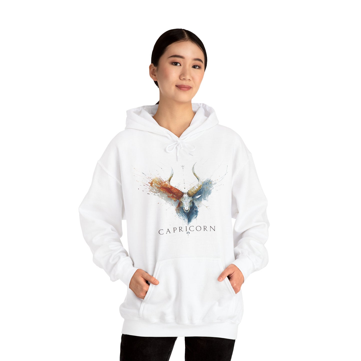 Capricorn Ibex Heavy Blend™ Hoodie  | Zodiac Line