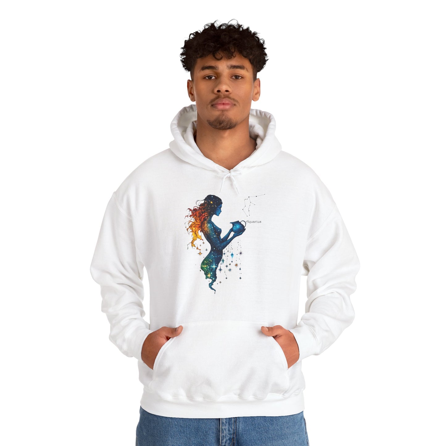 Aquarius Heavy Blend™ Hoodie  | Zodiac Line
