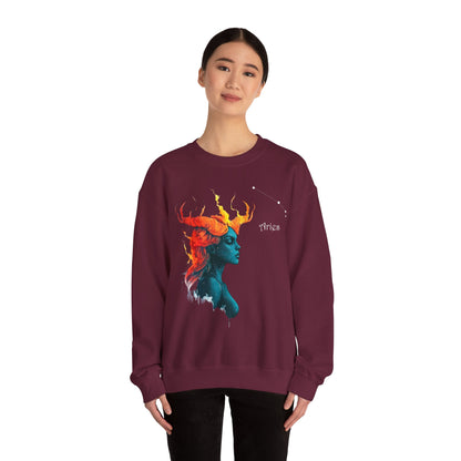 Aries I Heavy Blend™ Crewneck Sweatshirt | Zodiac Line