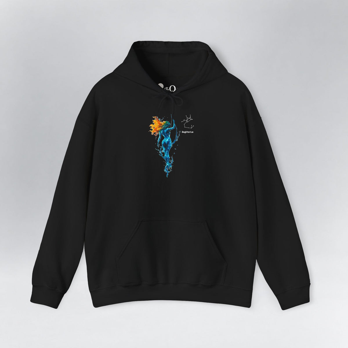 Sagittarius Zodiac Hoodie Black Hoodie