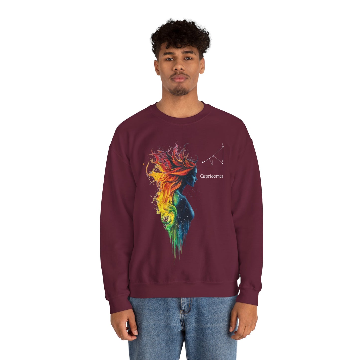 Capricorn Heavy Blend™ Crewneck Sweatshirt | Zodiac Line