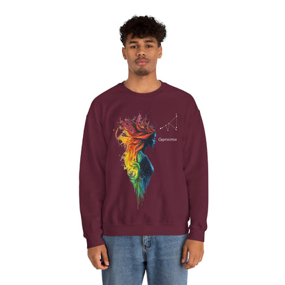 Capricorn Heavy Blend™ Crewneck Sweatshirt | Zodiac Line