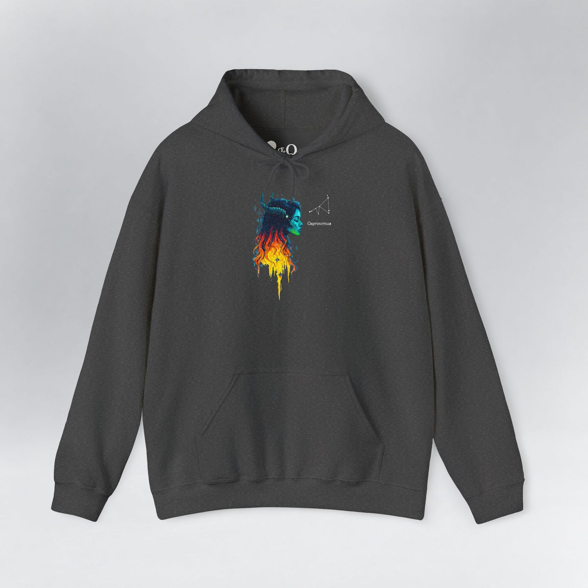Capricorn I Zodiac Hoodie Dark Heather Hoodie