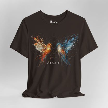 Gemini Hummingbird Dark | Zodiac Line