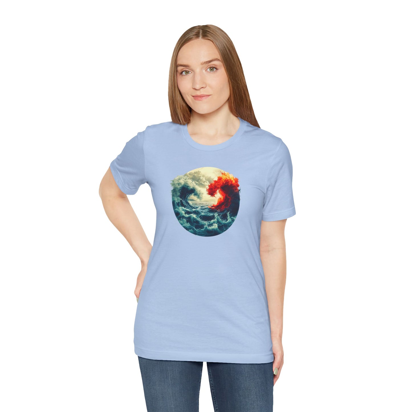 Elemental Harmony: Water and Fire