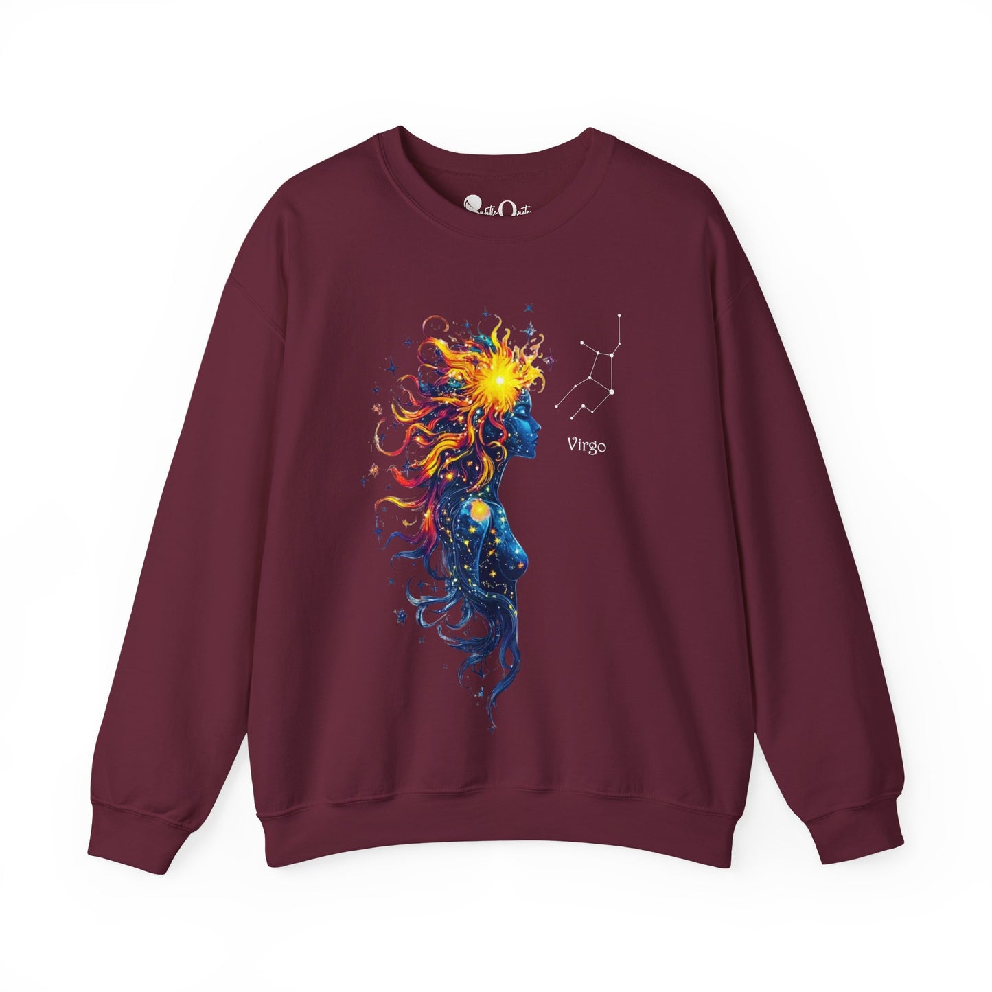 Virgo Goddess Astraea Heavy Blend™ Crewneck Sweatshirt | Zodiac Line