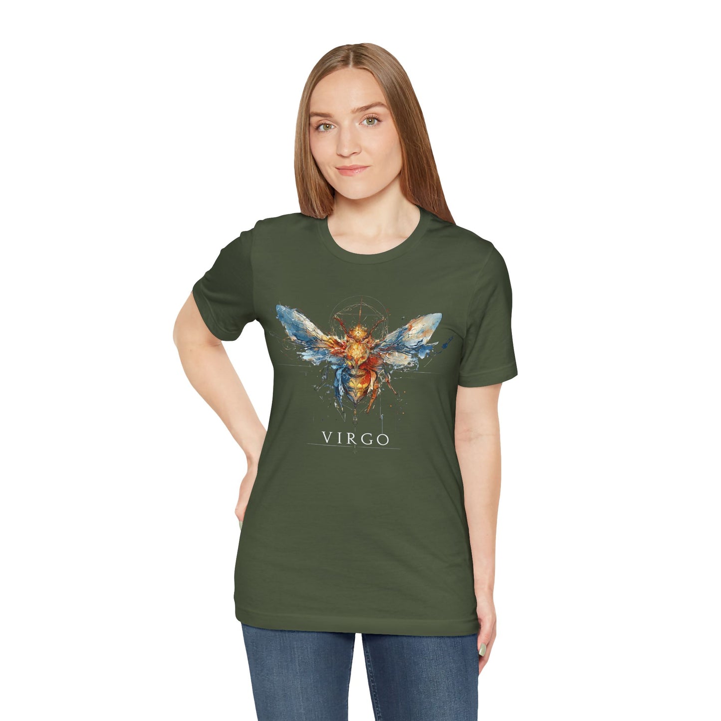 Virgo Honeybee Dark | Zodiac Line
