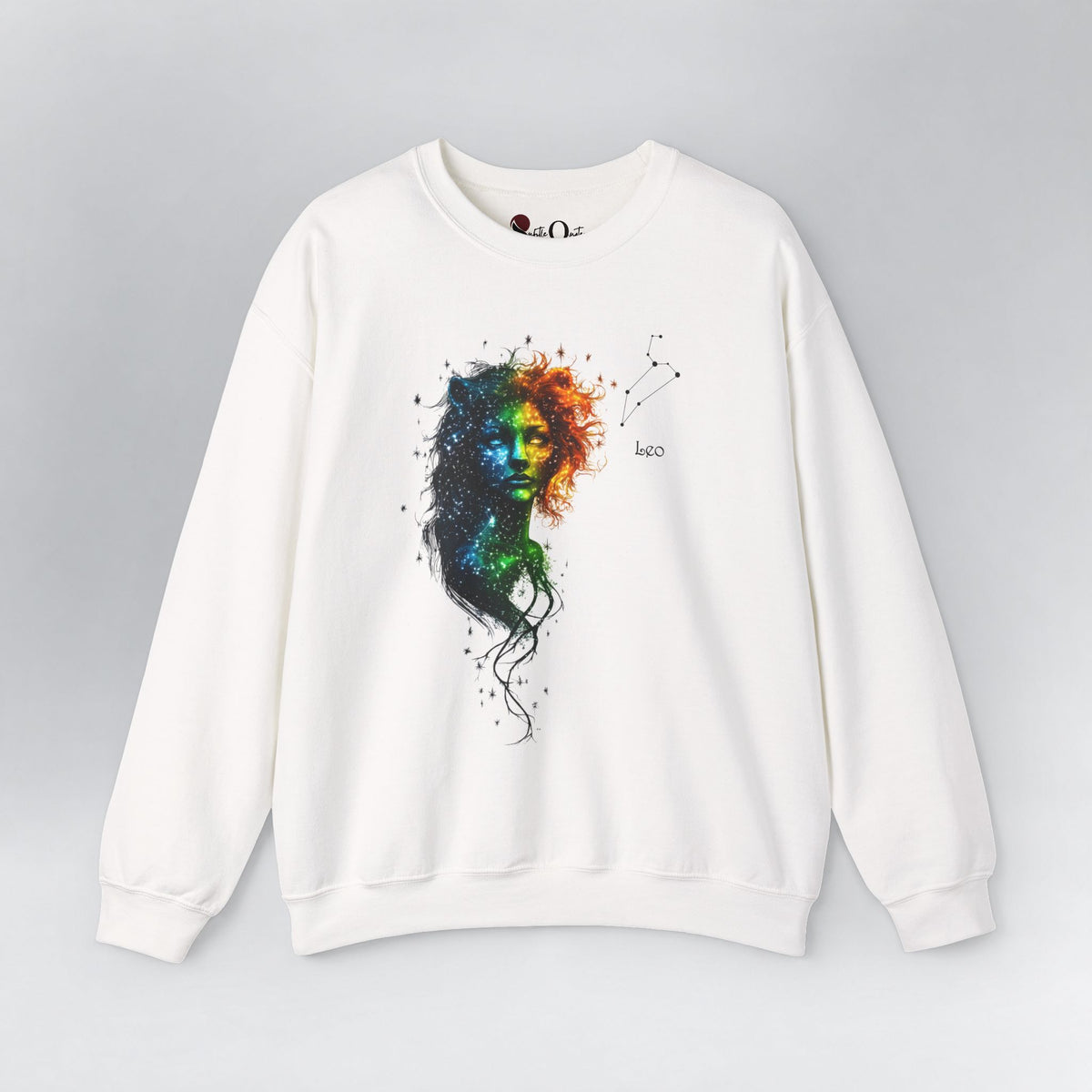 Leo Zodiac Sweatshirt White Sweatshirt