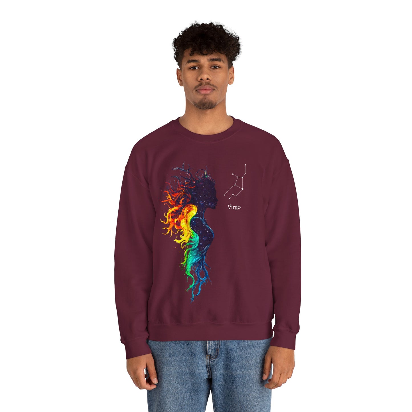 Virgo Heavy Blend™ Crewneck Sweatshirt | Zodiac Line