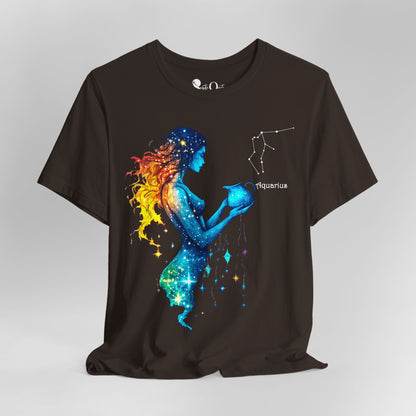 Aquarius Dark | Zodiac T-Shirt