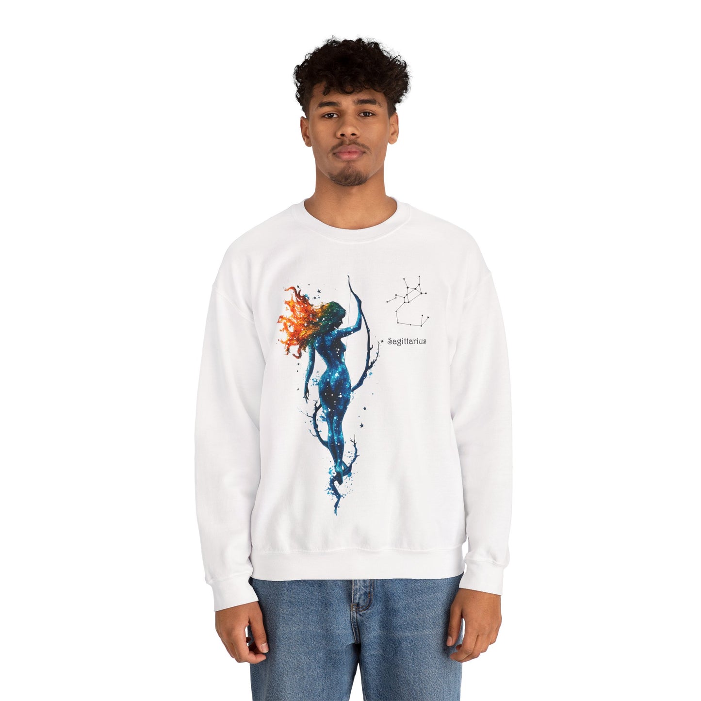 Sagittarius Heavy Blend™ Crewneck Sweatshirt | Zodiac Line