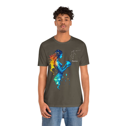 Aquarius Dark | Zodiac T-Shirt