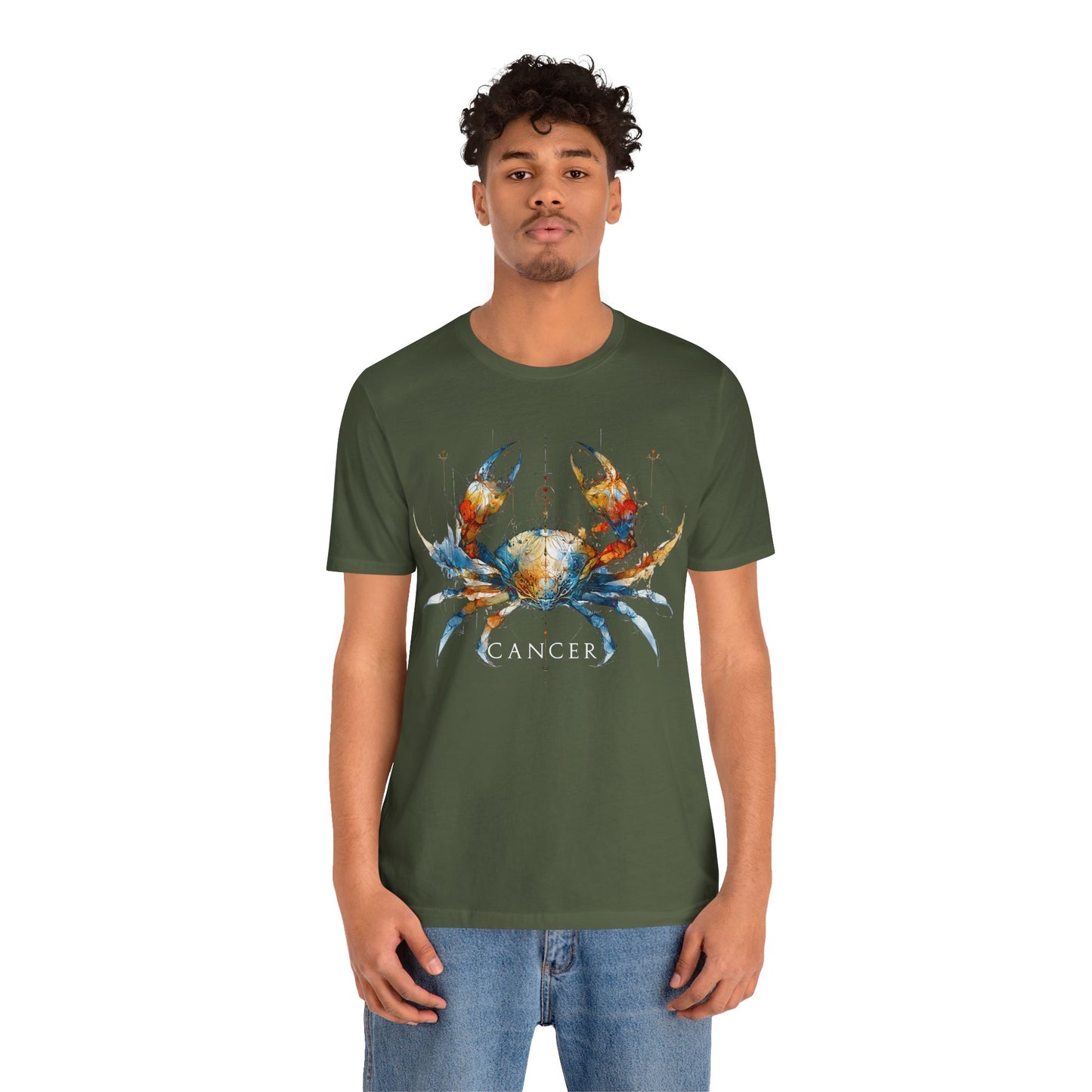Cancer Crab Dark | Zodiac Line