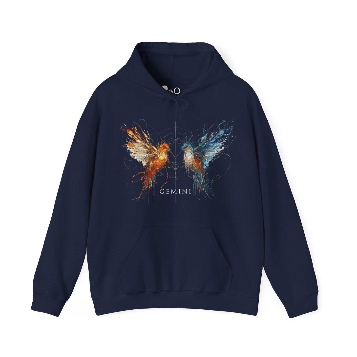 Gemini Hummingbird Heavy Blend™ Hoodie  | Zodiac Line