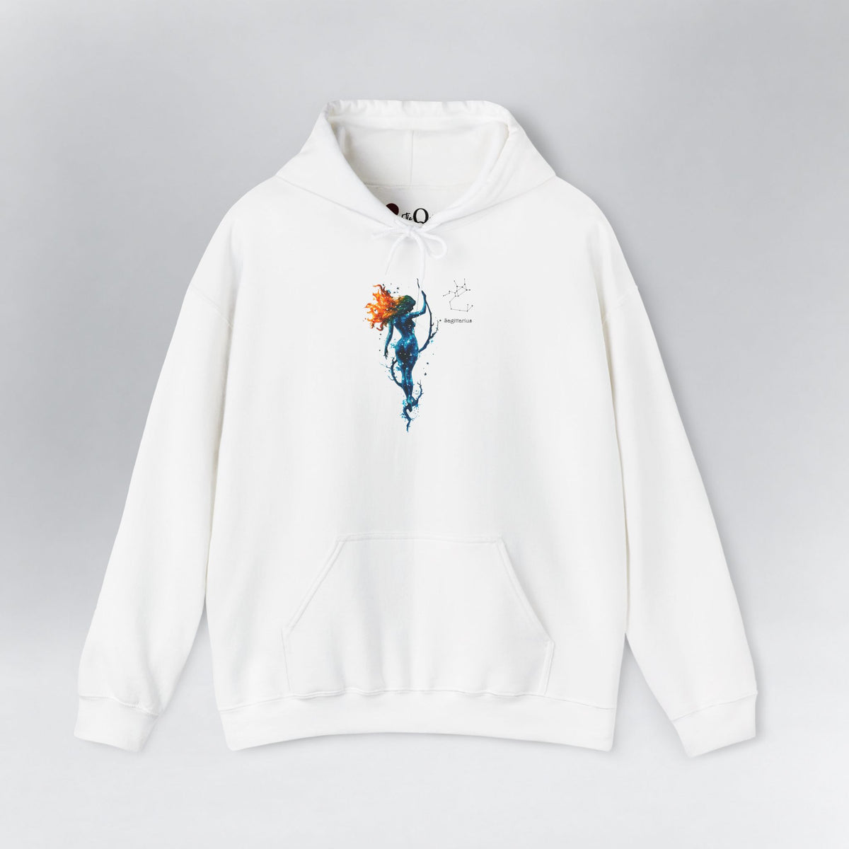 Sagittarius Zodiac Hoodie White Hoodie