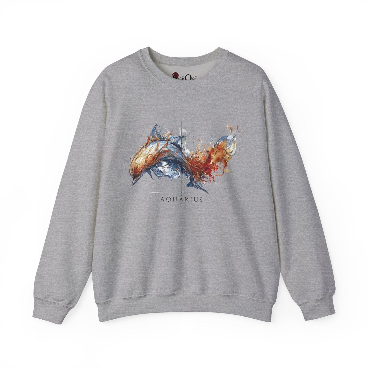 Aquarius Dolphin Zodiac Sweatshirt