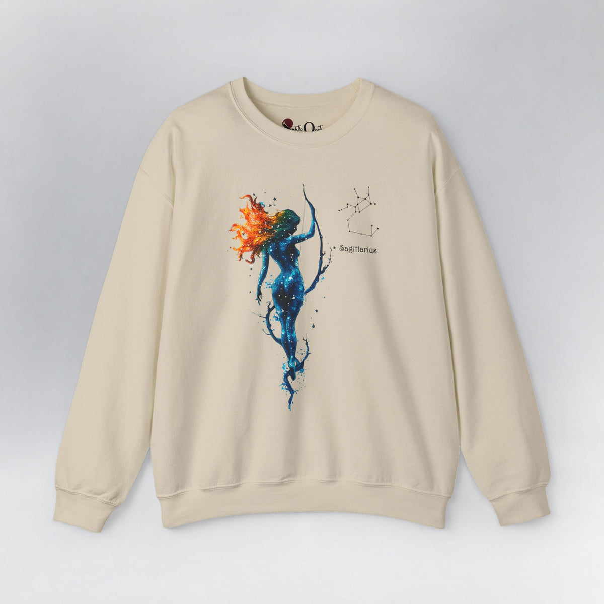 Sagittarius Zodiac Sweatshirt Sand Sweatshirt