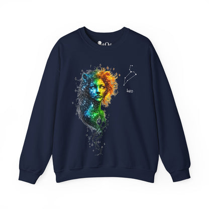 Leo Heavy Blend™ Crewneck Sweatshirt | Zodiac Line