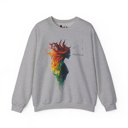 Capricorn Goddess Hestia Zodiac Sweatshirt