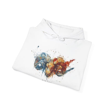 Aries Ram Heavy Blend™ Hoodie  | Zodiac Line