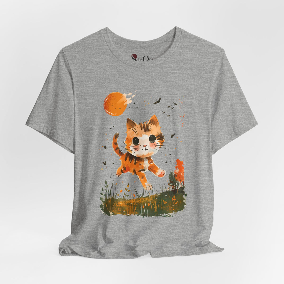 Sunlit Whiskers Athletic Heather T-Shirt