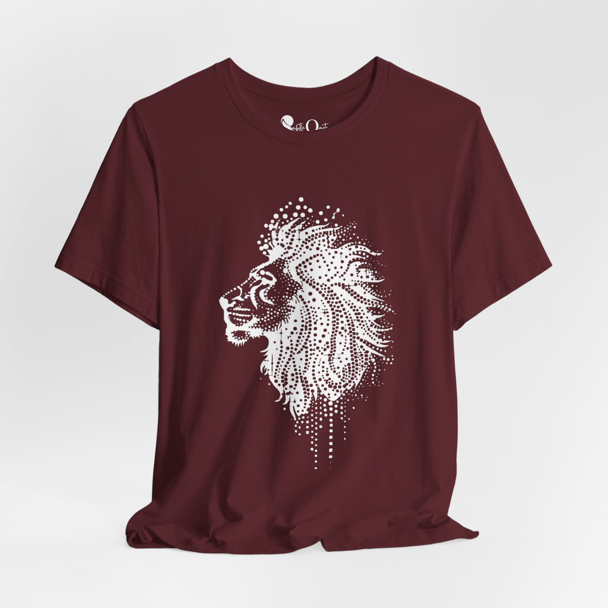 Lion of Resolve Maroon T-Shirt