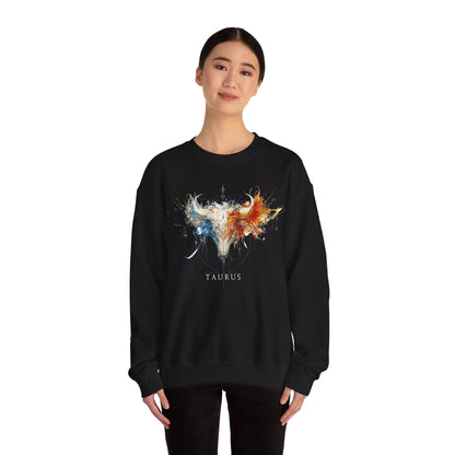 Taurus Bull Heavy Blend™ Crewneck Sweatshirt | Zodiac Line