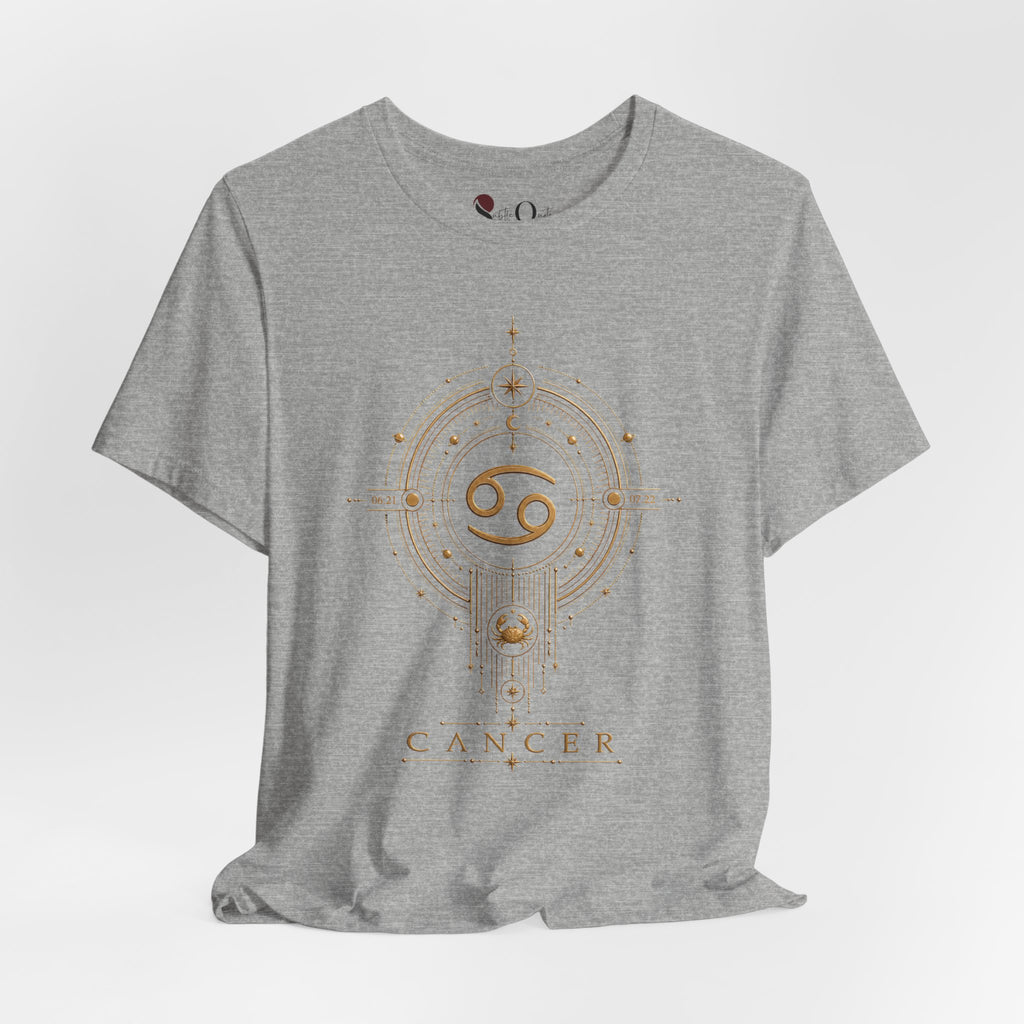 Cancer Medallion Zodiac T-shirt