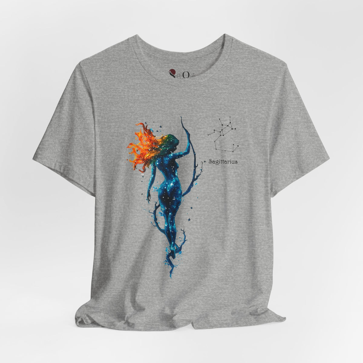 Sagittarius Zodiac T-Shirt Athletic Heather T-Shirt