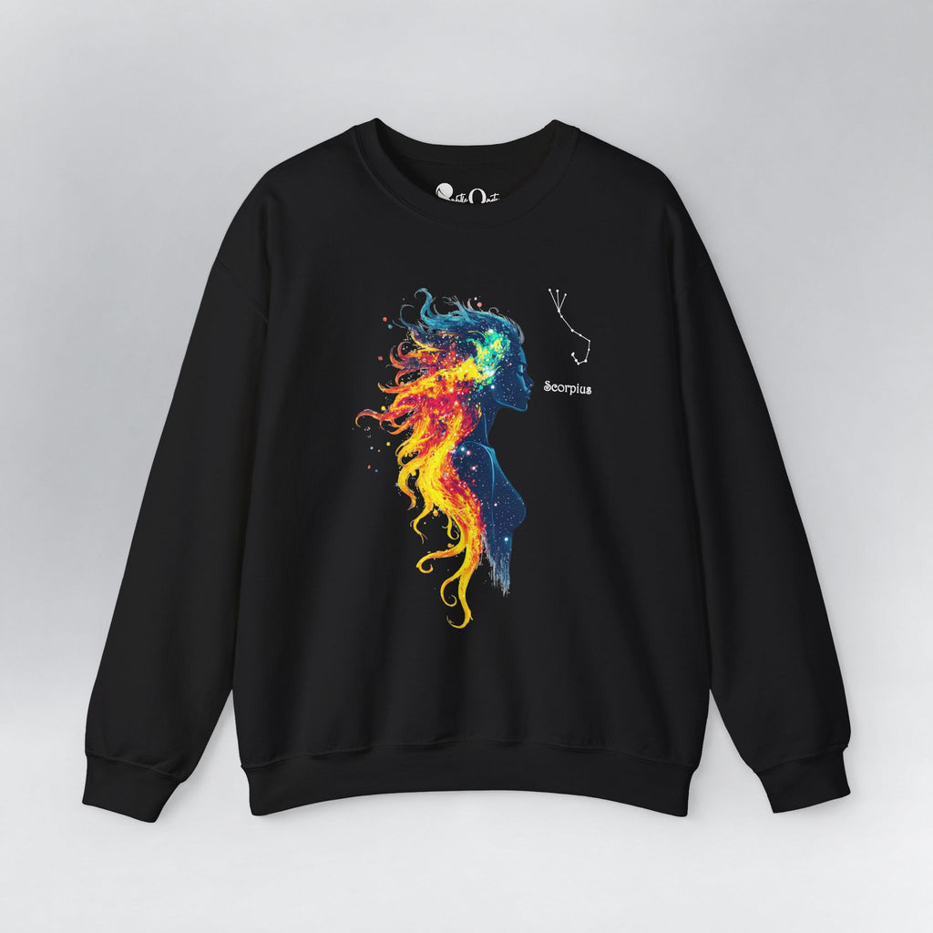 Scorpio Zodiac Sweatshirt Black Sweatshirt