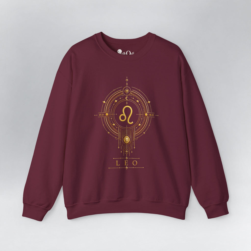 Leo Medallion Zodiac Sweatshirt