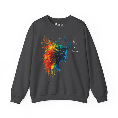 Taurus Heavy Blend™ Crewneck Sweatshirt | Zodiac Line