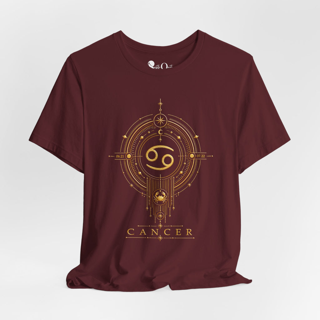 Cancer Medallion Zodiac T-shirt