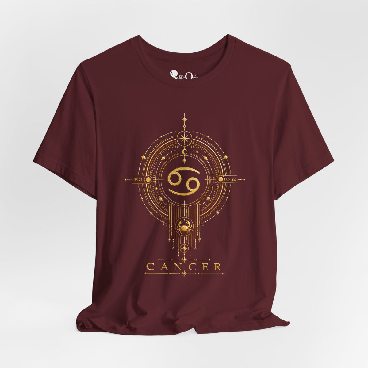 Cancer Medallion Zodiac T-shirt