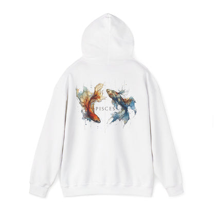 Pisces Koi Fish Zodiac Hoodie