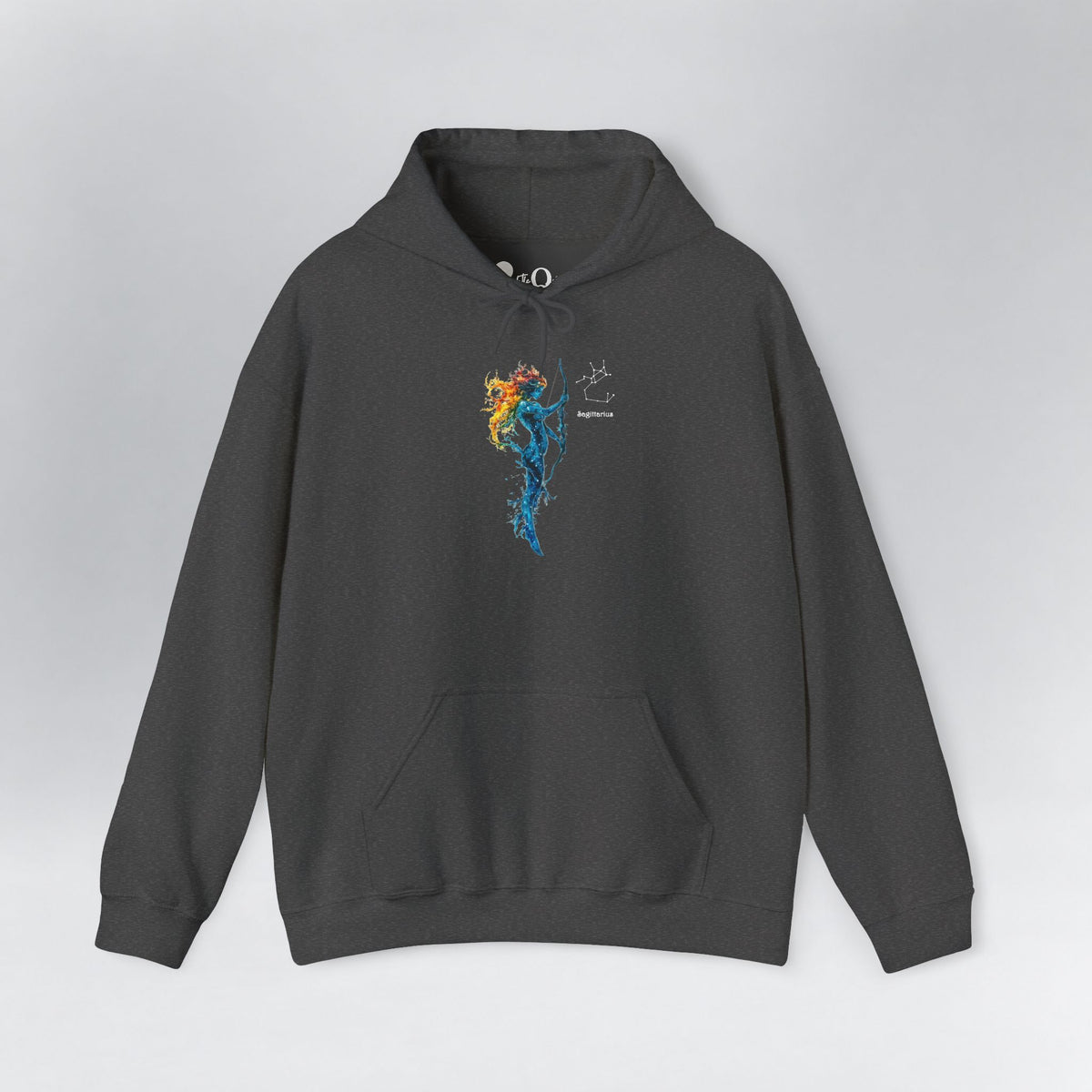 Sagittarius I Zodiac Hoodie Dark Heather Hoodie