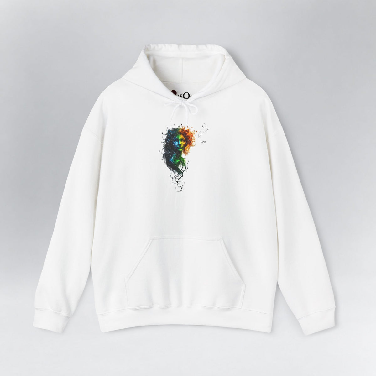 Leo I Zodiac Hoodie White Hoodie
