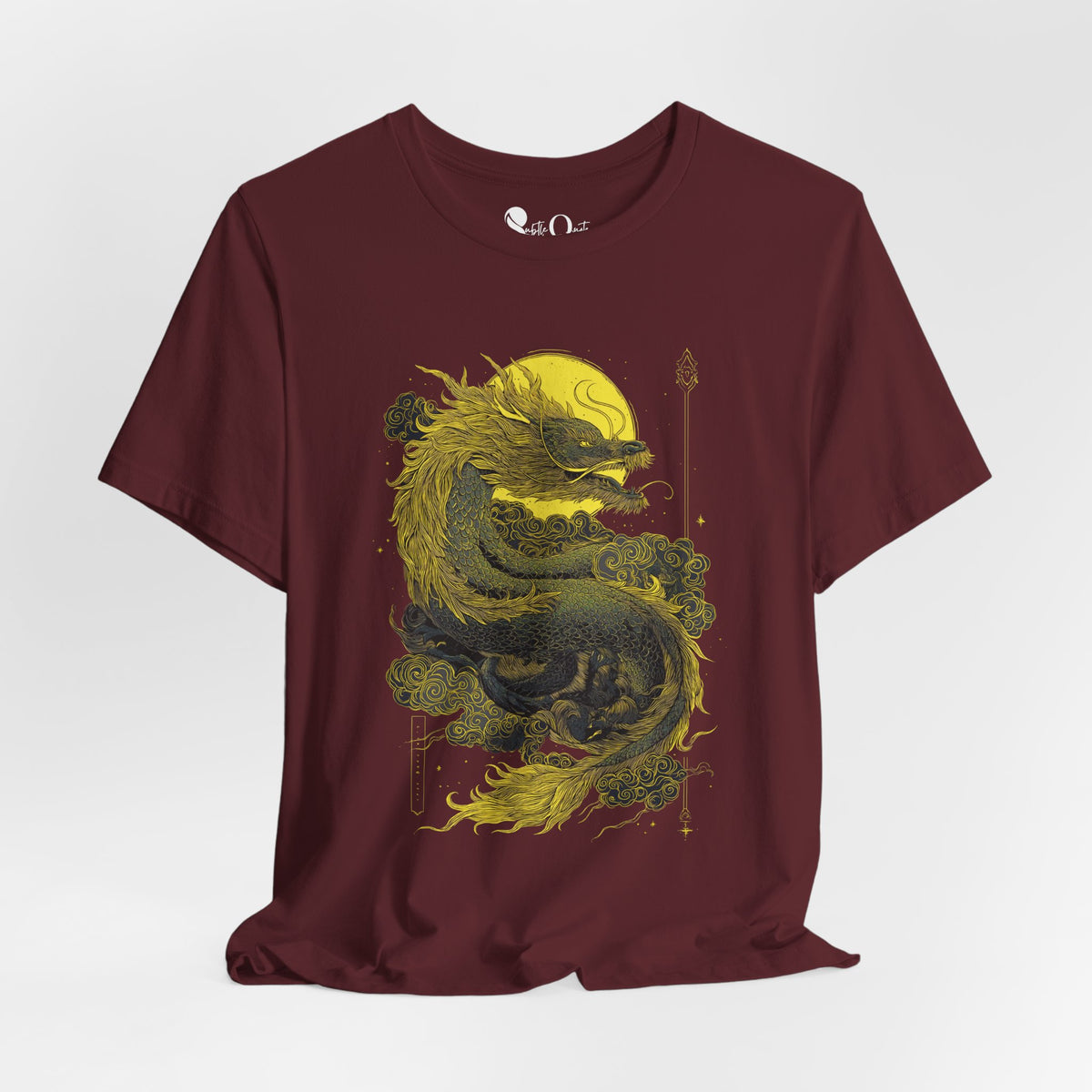 Celestial Dragon Maroon T-Shirt