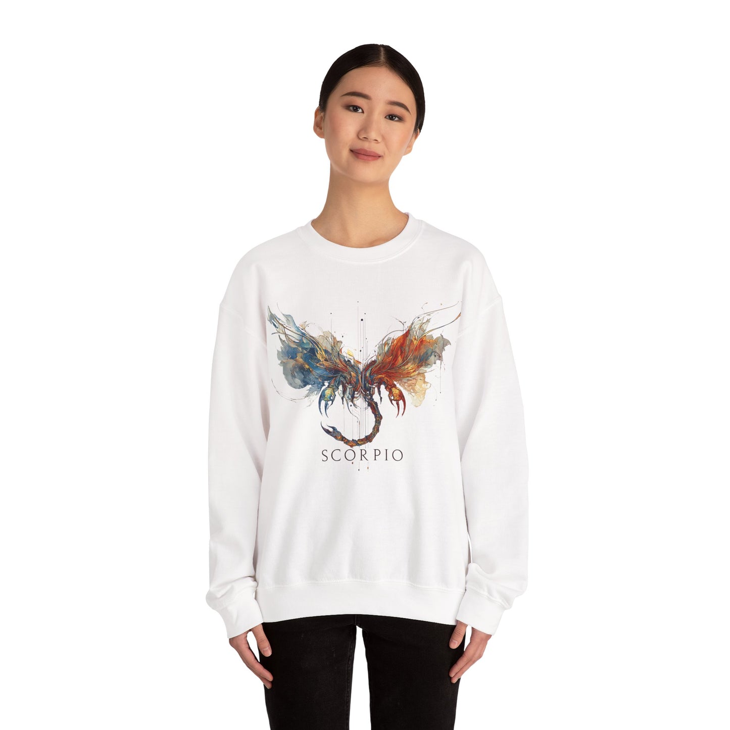 Scorpio Scorpion Heavy Blend™ Crewneck Sweatshirt | Zodiac Line