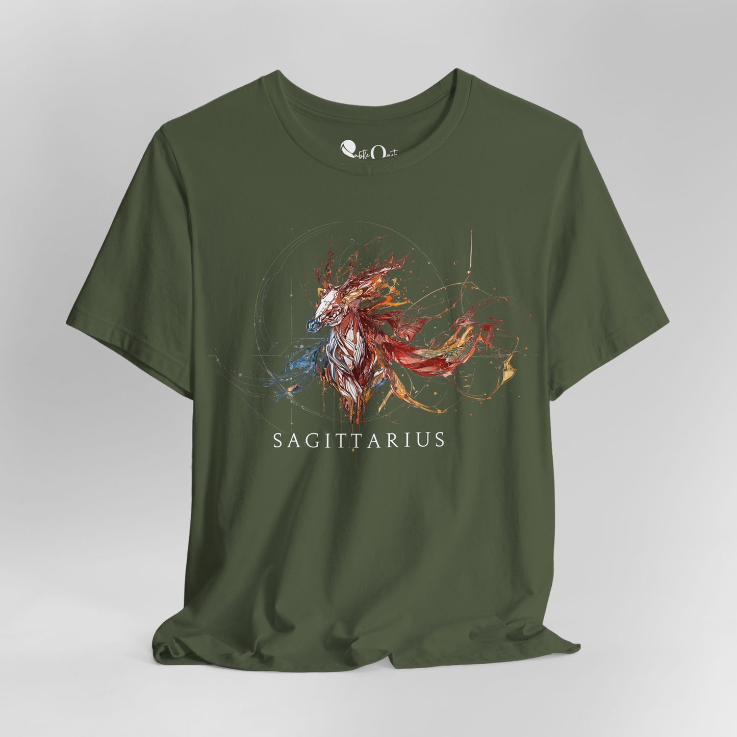 Sagittarius Horse Dark | Zodiac Line
